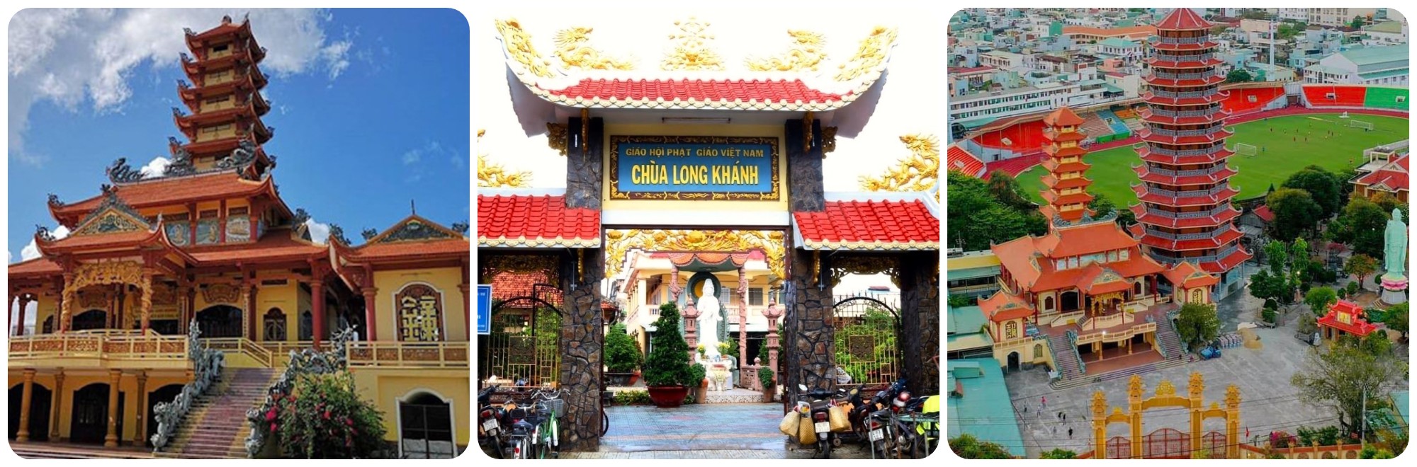 Khám phá ngôi chùa Long Khánh cùng đoàn