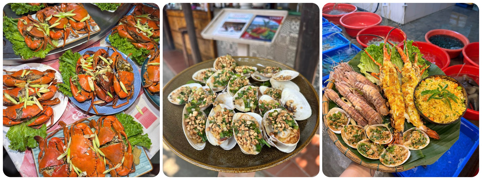 Hải sản Quy Nhơn ngon miệng