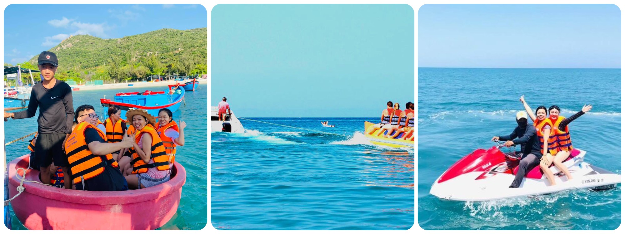 Các hoạt động thể thao trên mặt biển